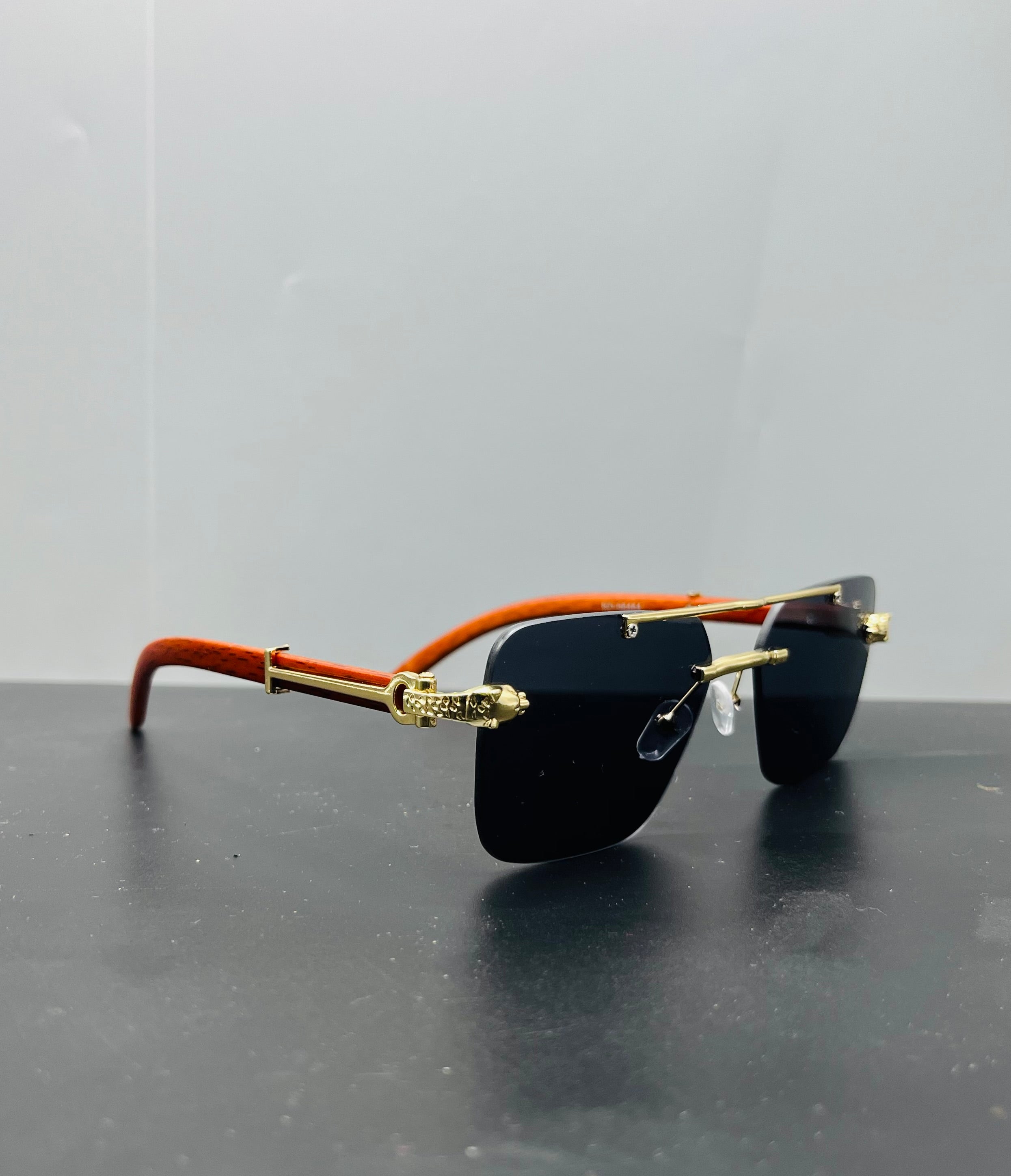 1920 OLD MONK Rimless SUNGLASSES