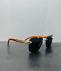 1920 OLD MONK Rimless SUNGLASSES