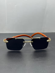 1920 OLD MONK Rimless SUNGLASSES