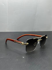 1920 OLD MONK Rimless SUNGLASSES