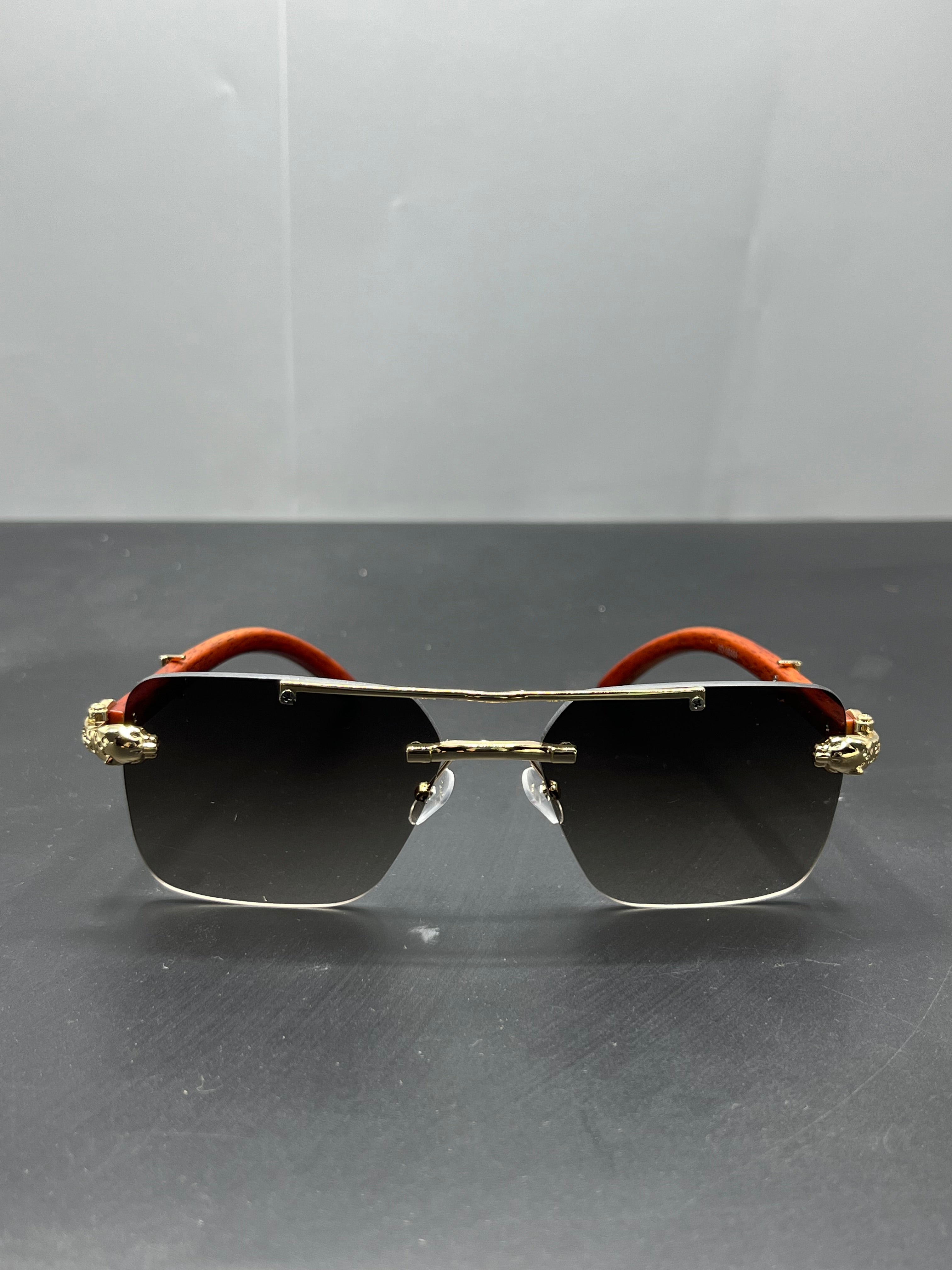 1920 OLD MONK Rimless SUNGLASSES